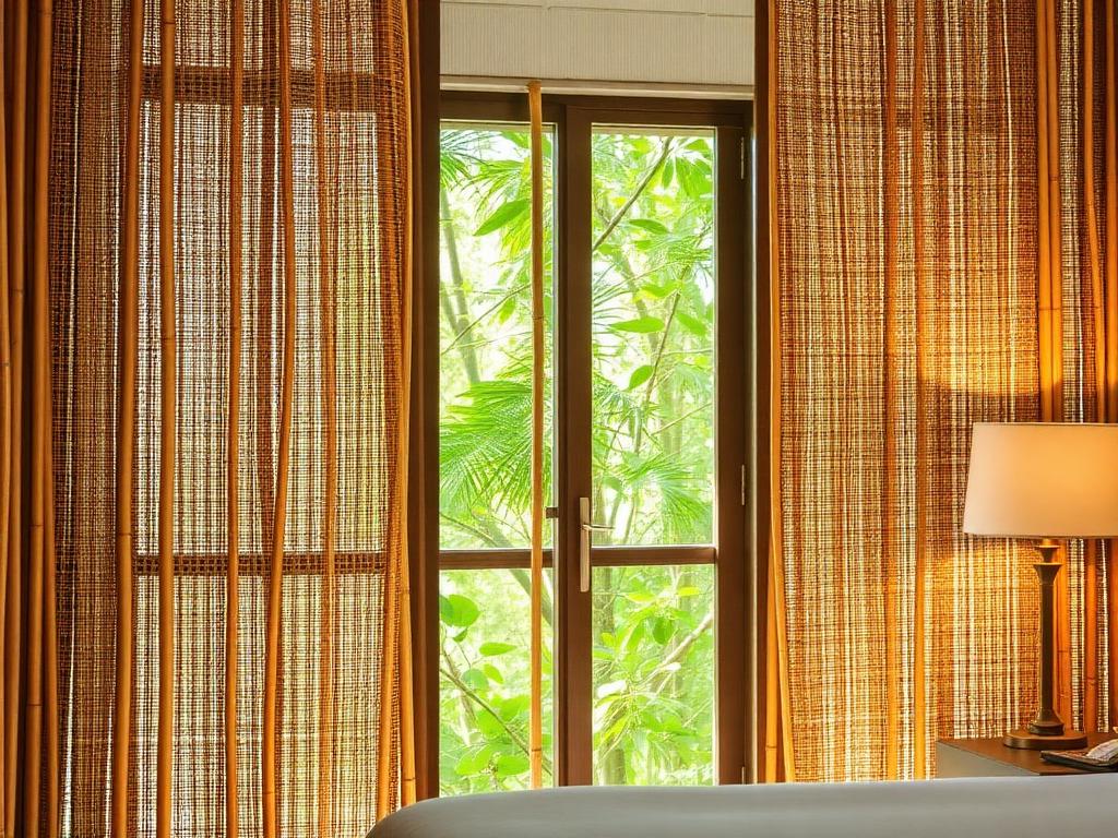 Natural Bamboo Curtains