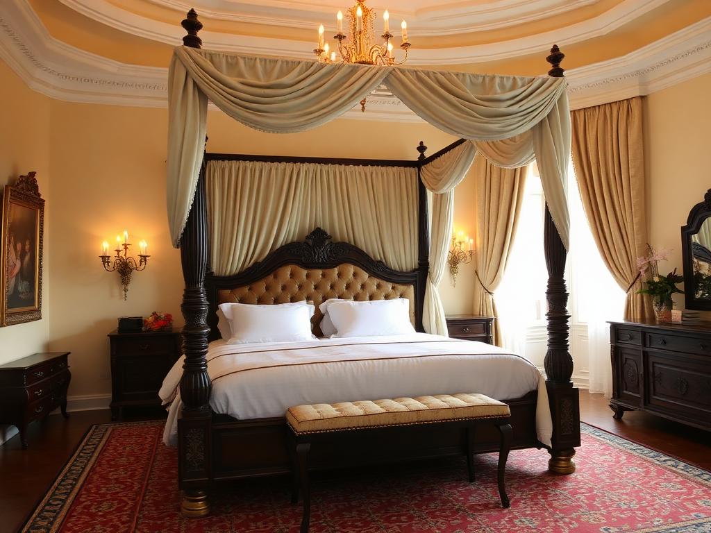 Canopy Bed Drapes