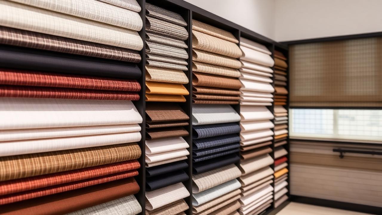 Wide fabric library
