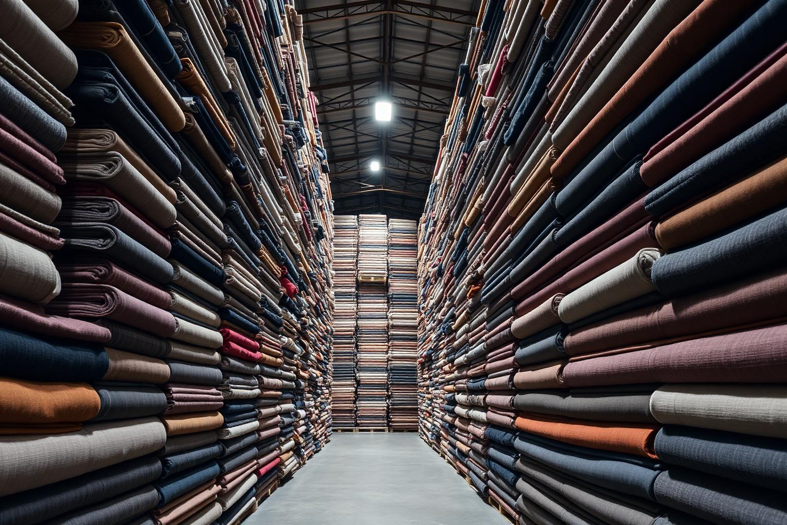 Fabric vault — thousands of curated bolts