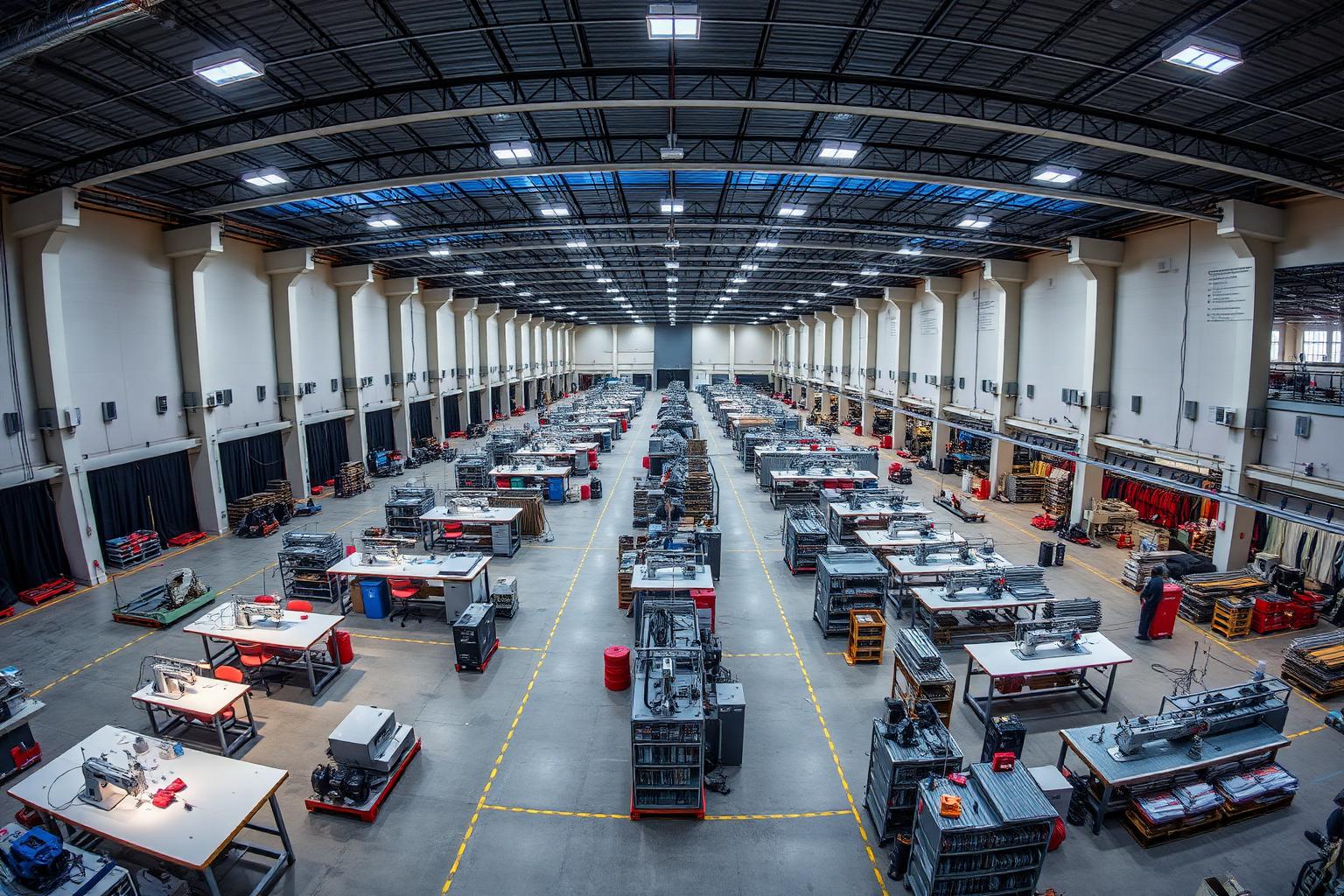60,000 sq ft Sharjah factory — overview