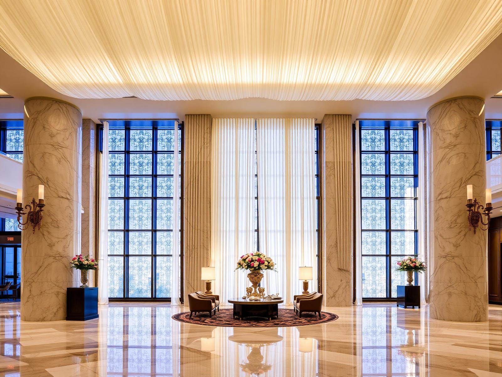 Downtown Hotel Lobby