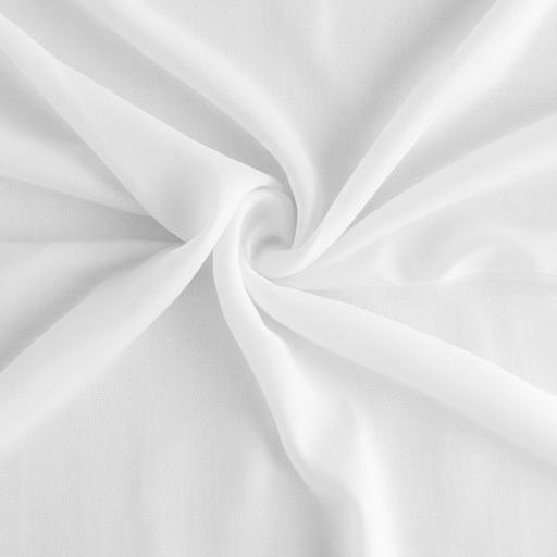 Sheer Voile Cloud in Silver