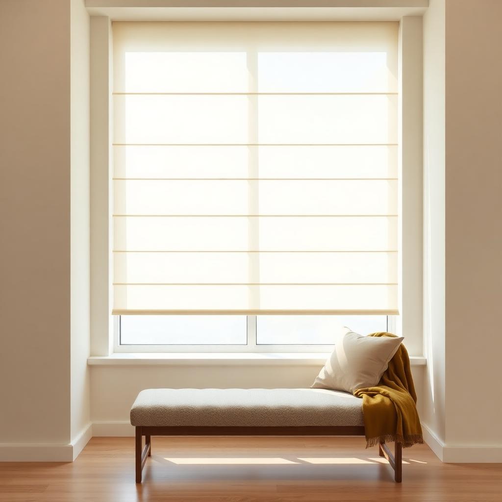 Sheer Roman Blinds
