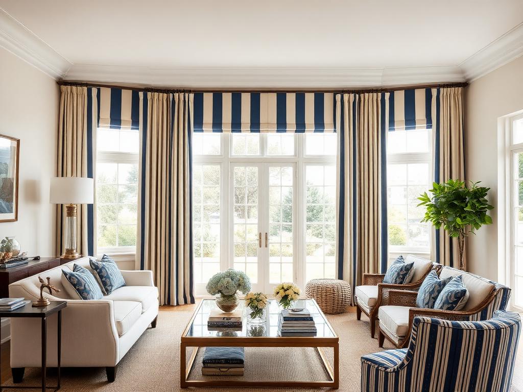 Striped Curtains